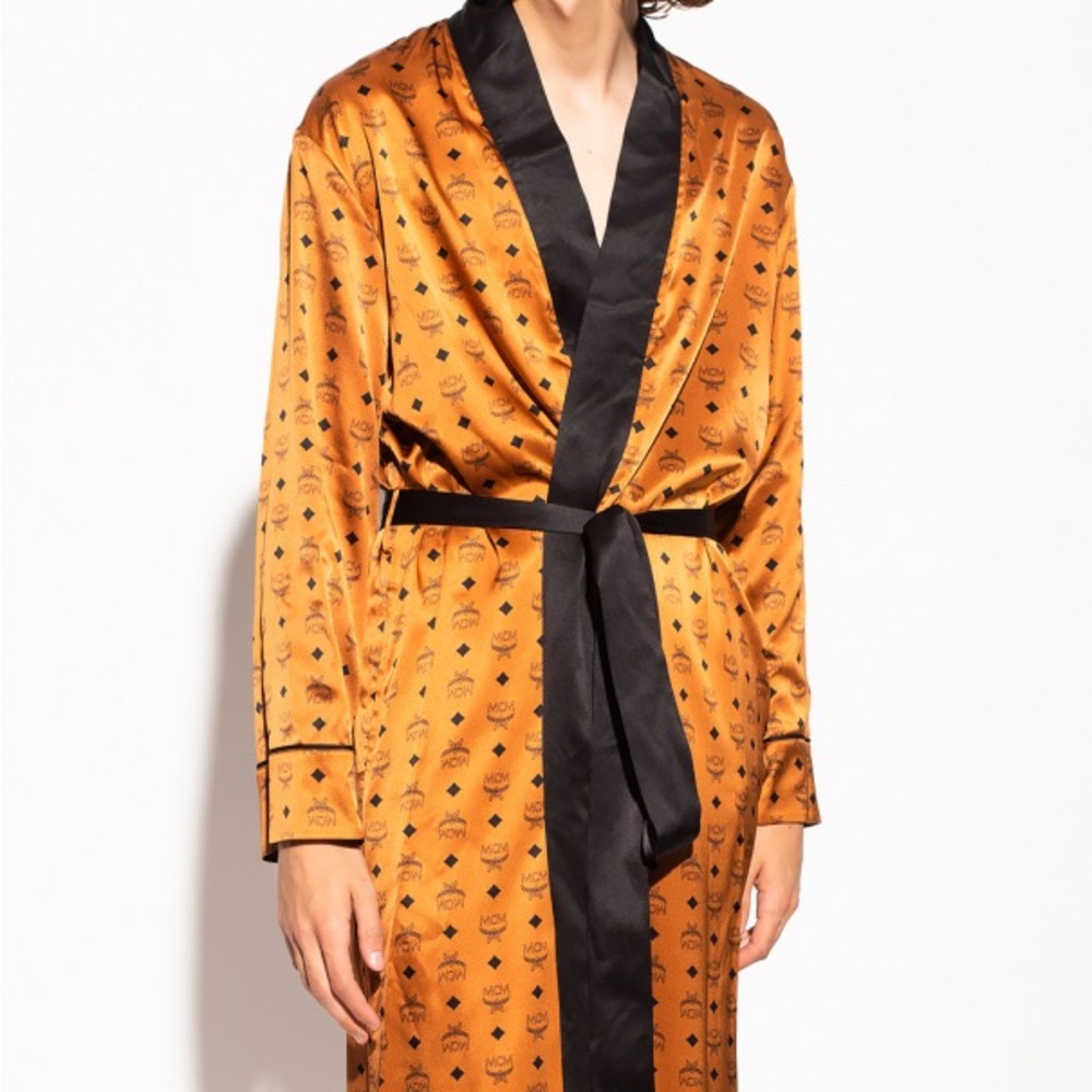 MCM Reversible Silk Robe unisex